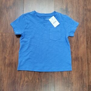 NWT J Crew Crewcuts Girl's Blue t-shirt XXS size 2-3